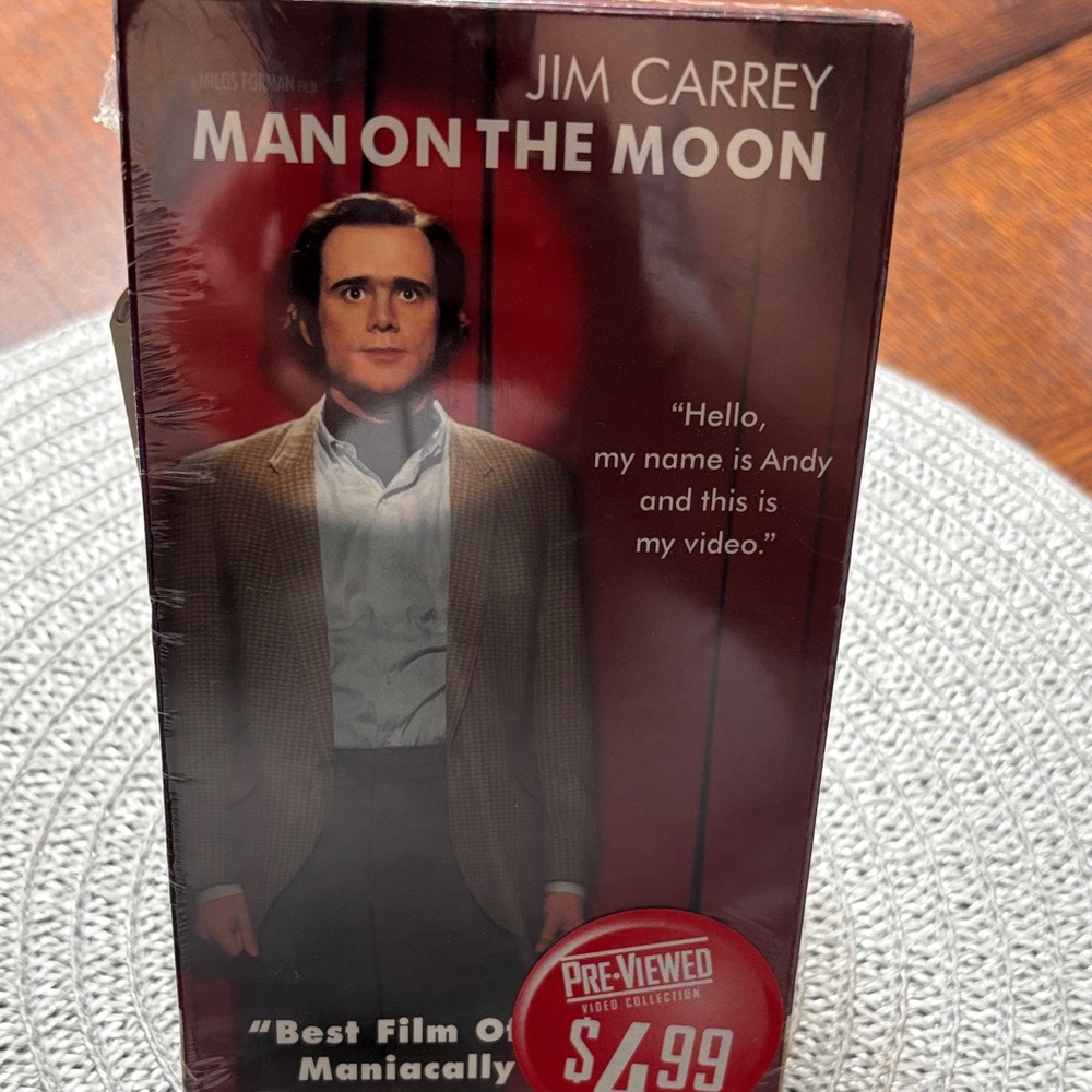 Man on the Moon VHS Tape / sealed